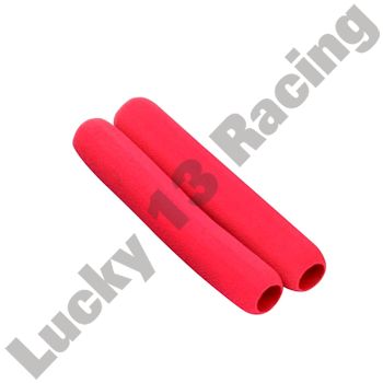 Universal Motorcycle Brake & Clutch Lever Foam Protectors - Pair, Black